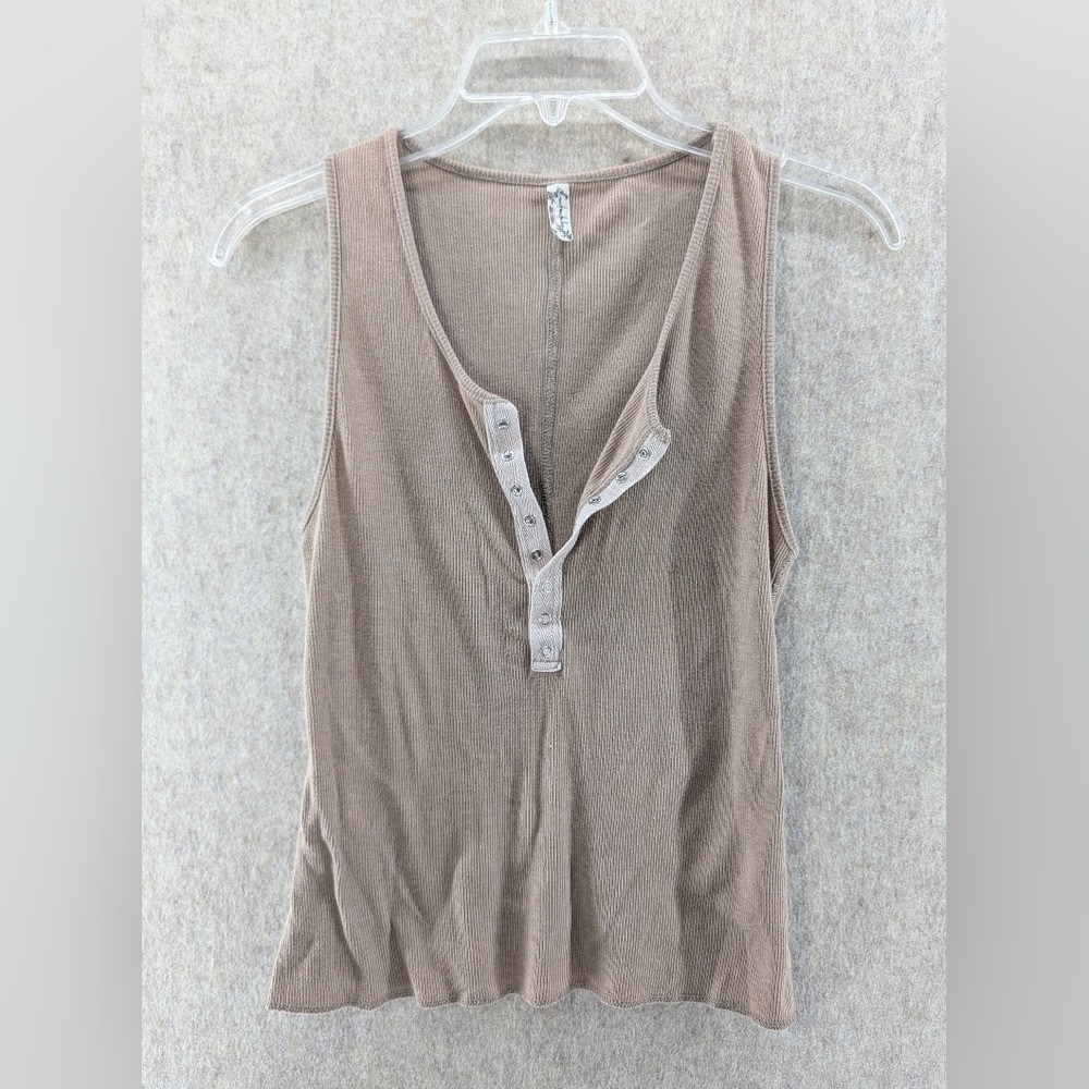 Intimately Free People The Laid Back Tan Tank Size Small
